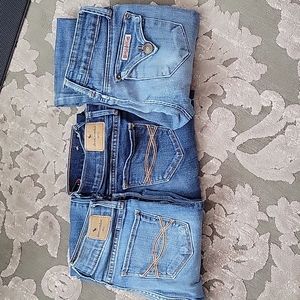 3 pair girl skinny jeans